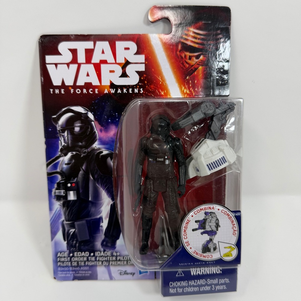 Star Wars The Force Awakens First Order Tie Fighter Pilot Action Figure Hasbro